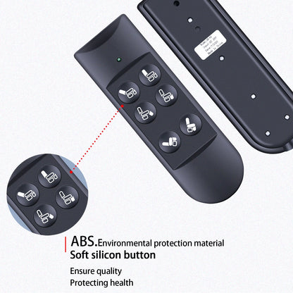 6 Button 5 Pin Prong Remote Handset Hand Control for Lift Chairs Power Recliners
