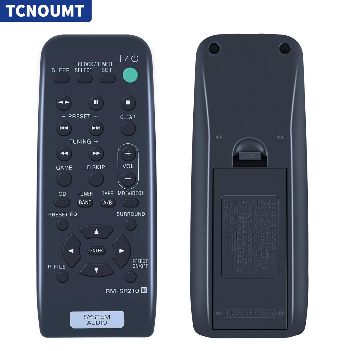 RM-SR210 Remote Control For Sony System Audio 147650311 HCD-RG70AV MHC-DX30
