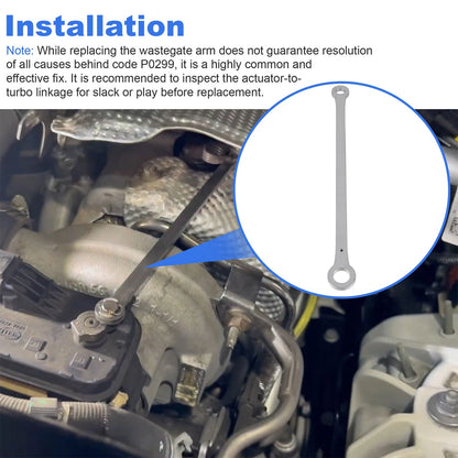 Wastegate Actuator Arm For Alfa Romeo Giulia + Stelvio 2.0T - Resolve one of The