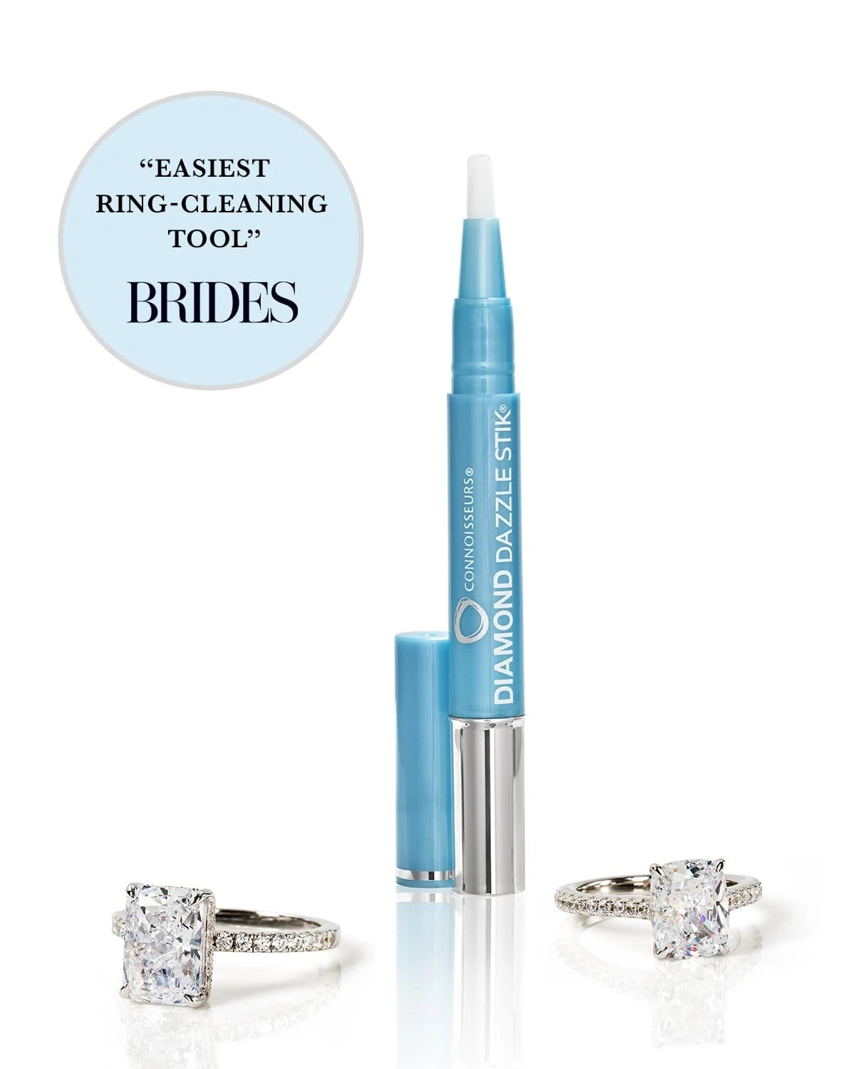 CONNOISSEURS Diamond Dazzle Stik for Rings, 1 Count (Pack of 1), Blue