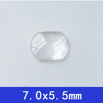 Sapphire Bubble Magnifier Calendar Lens for Date Window Watch Crystal Glass i