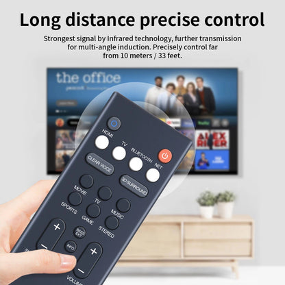 YAS-209 YAS-109 Remote Control For Yamaha Soundbar ATS1090 ATS2090 YAS1080
