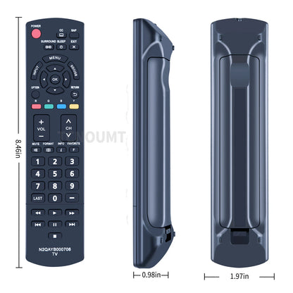 N2QAYB000706 Remote Control For Panasonic Viera TV TC-P50U50 TC-P42X5