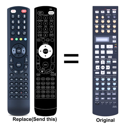 Remote Control For Yamaha RAV361 WH25420 EX RAV360 WH254100 RX-V1700 HTR-6090