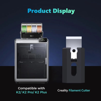 Creality K2 Plus/K2/ Pro Filament Cutter,  Plus Combo Black