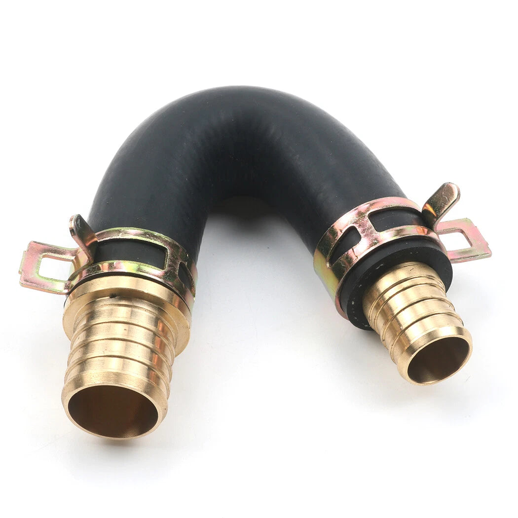 Heater Core Repair Bypass Kit - Brass Fittings - 5/8" x 3/4" Combination Hose