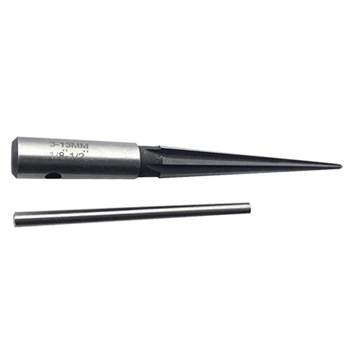 2Pcs 3-13/5-16mm Steel Guitar Tapered Reamer Tungsten For Guitar Repairing Tool;