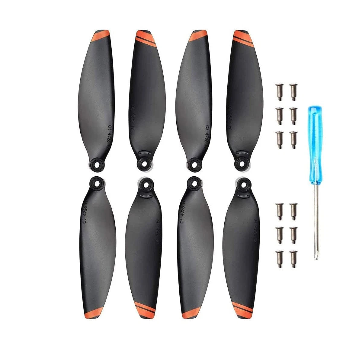 24Pcs Propellers for DJI Mini 4K Drone - (24 Pcs) Mavic 2/Mini 2 Se