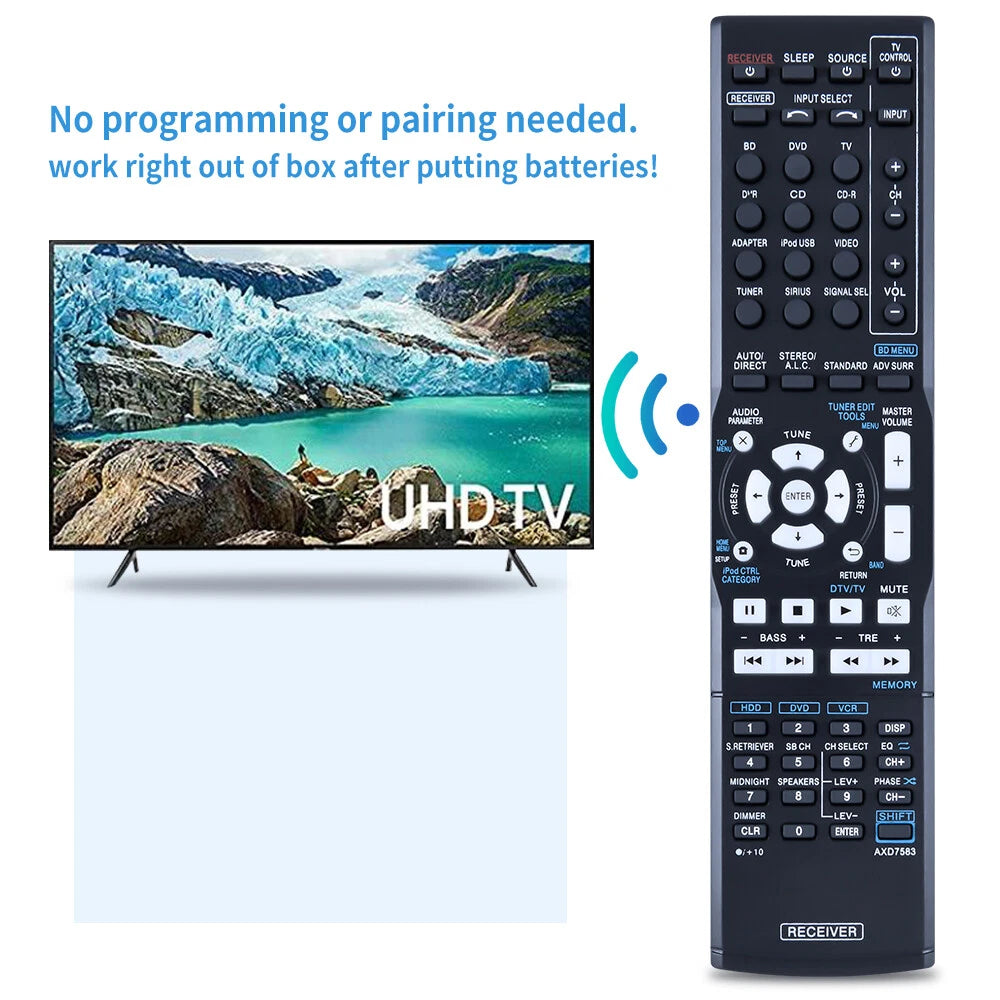 AXD7583 Remote Control For Pioneer VSX-920 VSX-920-K VSX-820-K VSX-820-S