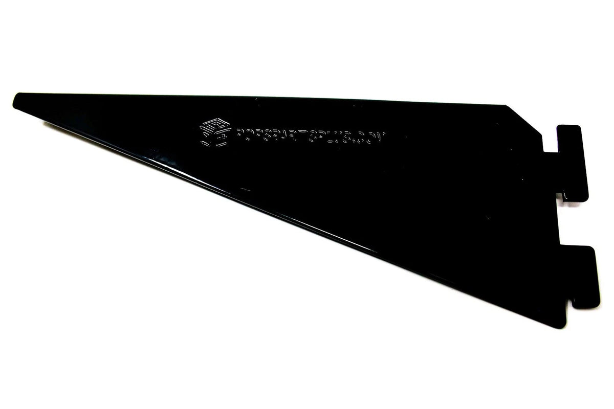 Pop's Parts Plus Lifetime Shed Shelf Brackets - Black Metal Railing