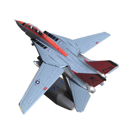 For US Navy VF-101 Grim Reapers Grumman F-14 Tomcat 1:100 Scale Fighter Model