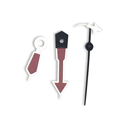 Automatic Movement Red Fish Stainless Steel Watch Hands Set For NH35 NH36
