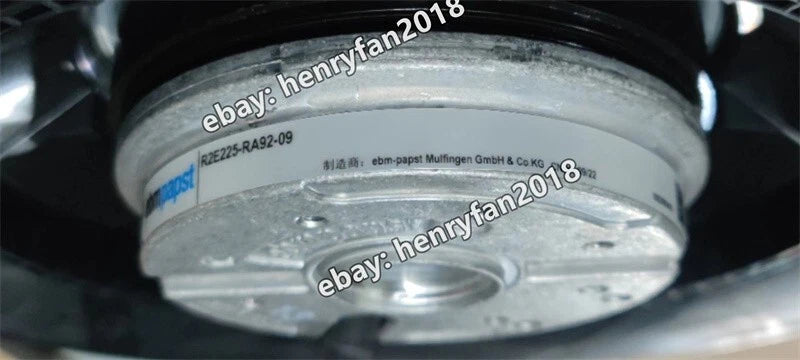 Ebmpapst Fan R2E225-RA92-09 230VAC 0.68/0.92A ??225MM Centrifugal Cooling Fan