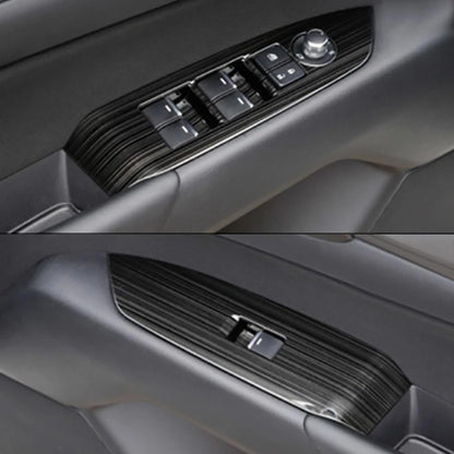 4Pack Car Window Switch Panel Cover Decorative Trim For Mazda CX-5 CX5 2017 2018