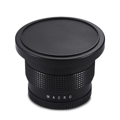 58mm 0.35X Fisheye Camera Lens Wide Angle For Canon Rebel T7 EOS 80D 77D 70D