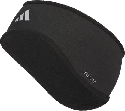 adidas Alphaskin Headband – Performance One Size, Black/Silver Reflective F23