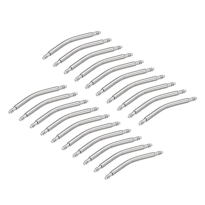uxcell 22mm Curved Spring Bar Pins 1.8mm Dia Stainless Steel 22mm, Silver