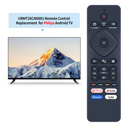 Voice Remote Control For Philips Android TV URMT26CND001 S4X-RF439A