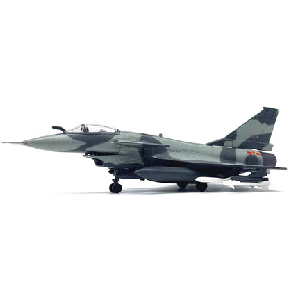 1/144 Alloy Chinese Air Force J-10 Vigorous Dragon Fighter Simulation Model