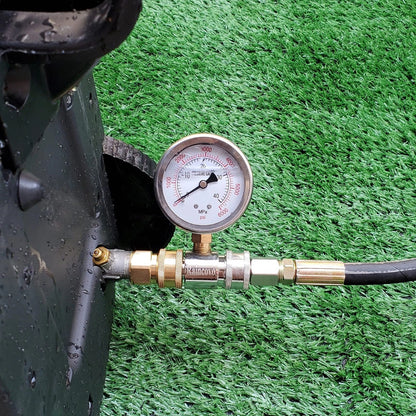 Raincovo Pressure Washer Gauge, 6000 PSI, 3/8 Inch Quick Connect, 6000 PSI
