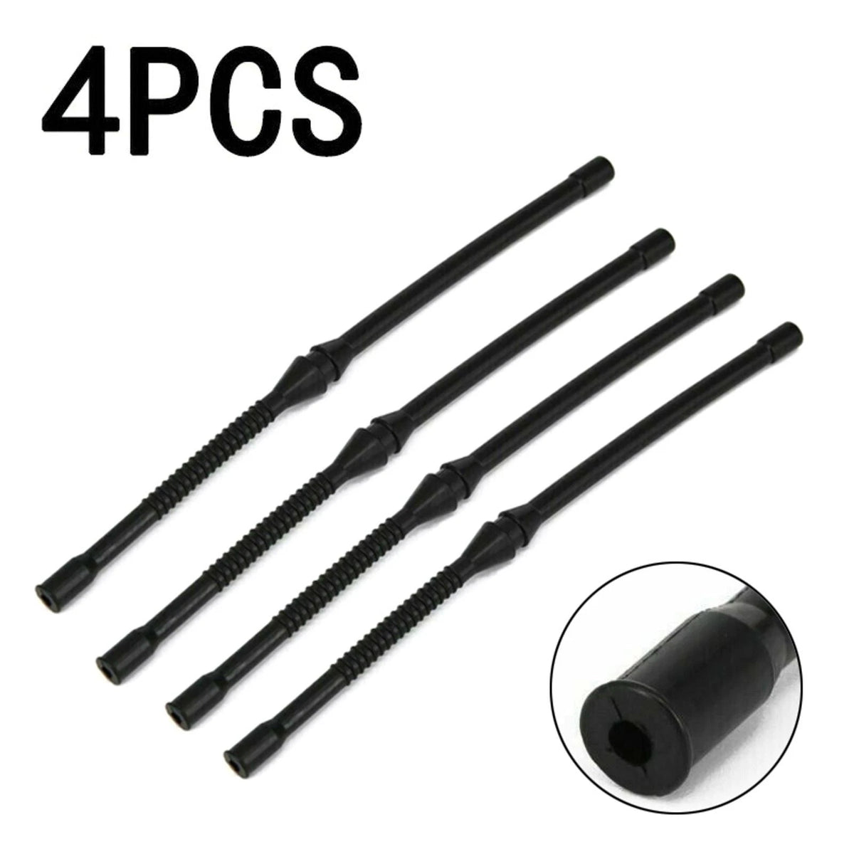 4Pack Durable Fuel Line Tube Hose For Husqvarna 61 66 162 181 266 268 272 281