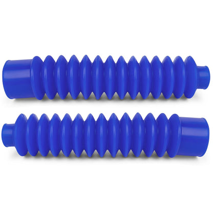 BLUE UNIVERSAL FORK BOOTS FOR HONDA ATC 200X 1983 1984 1985 1986 1987