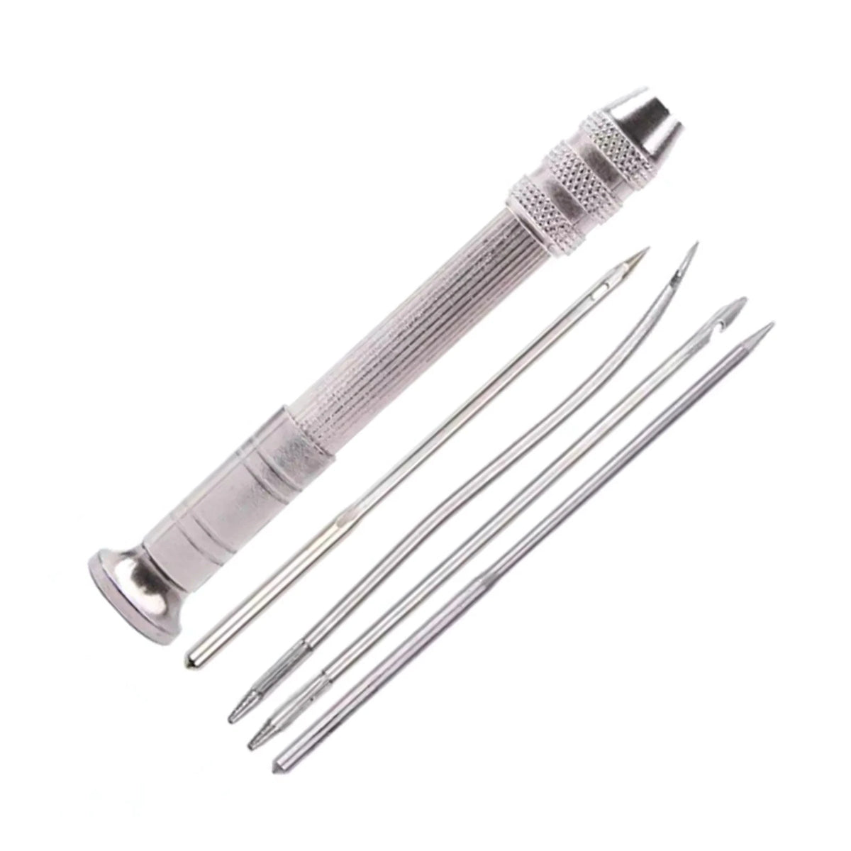 Leather Sewing Awl Set Shoes Repair Punch Stitching Needle Alloy+Copper