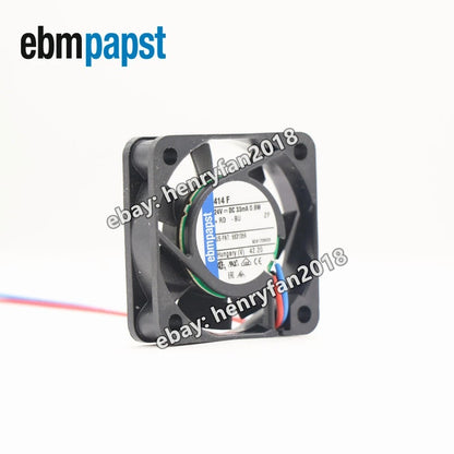 1Pcs Ebm-papst Fan 414F DC Axial Fan 24V 0.8W 33mA 2-wire 40*40*10MM Cooling Fan