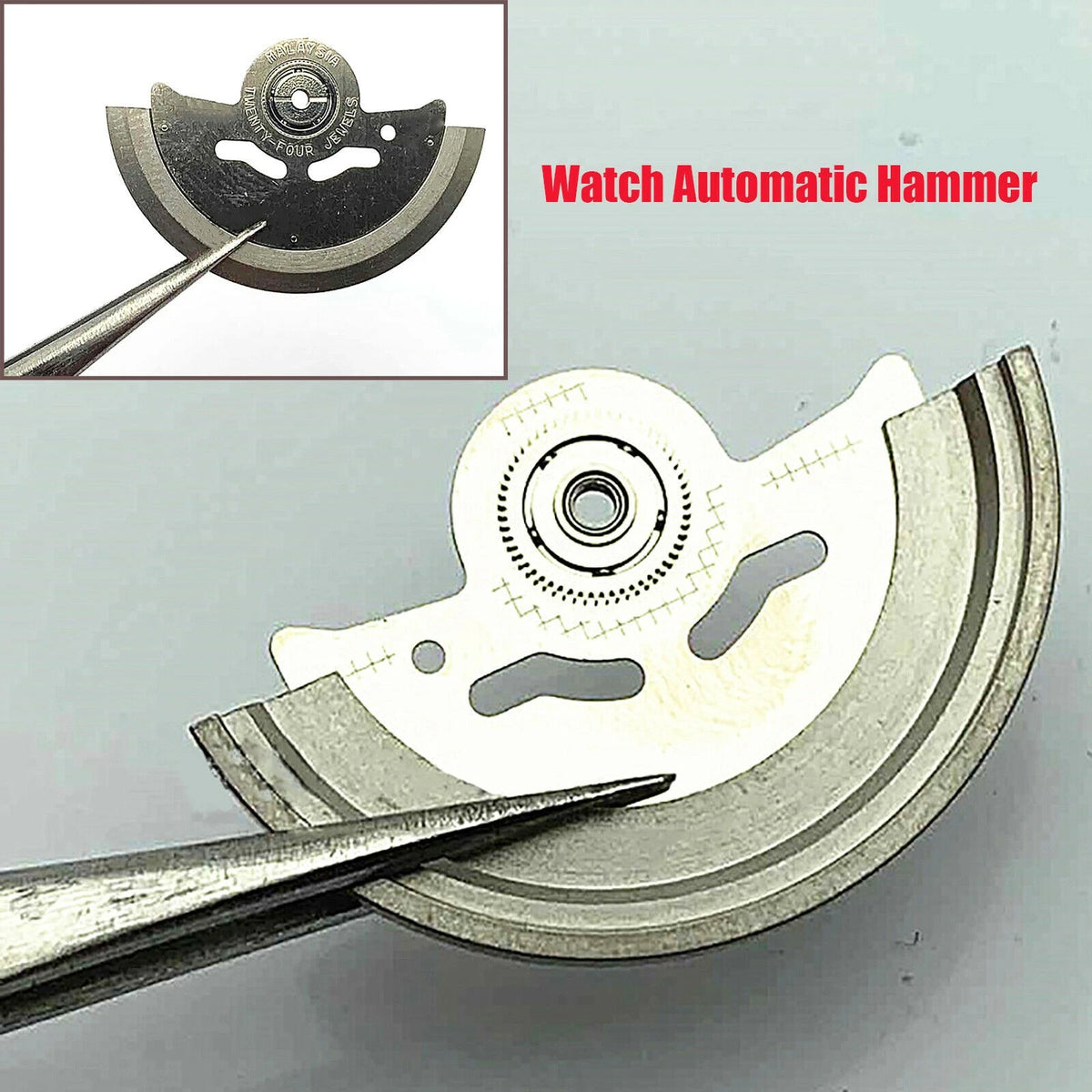 Metal Watch Automatic Hammer Rotor Pendulum For Seiko NH35 Movement Accessories