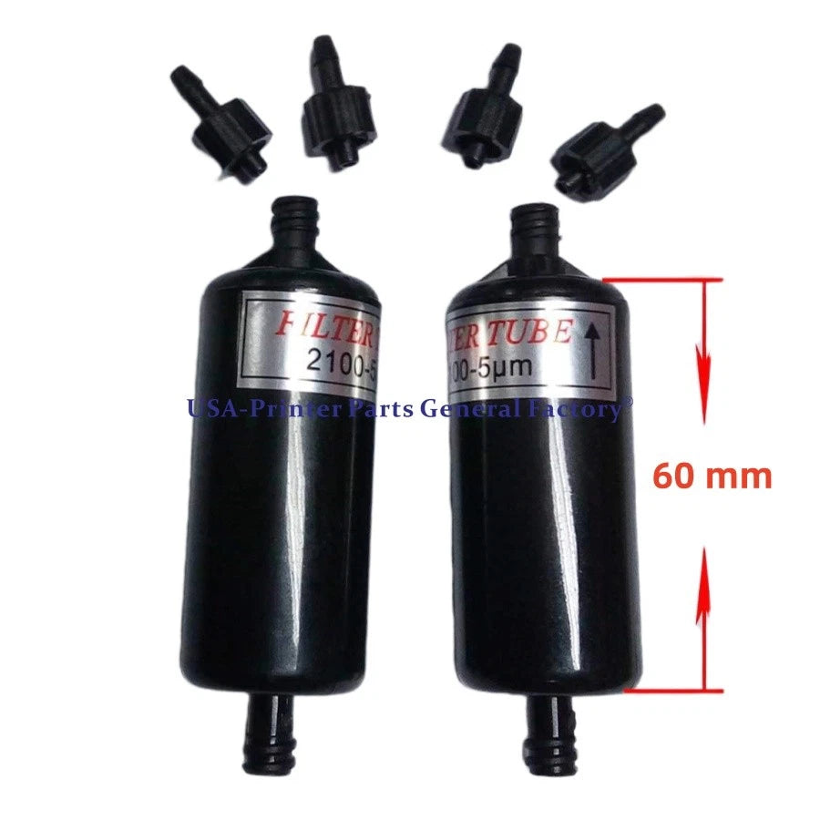 10X UV ink filter 60mm 5μ precision capsule filter For Mutoh Roland Human Mimaki