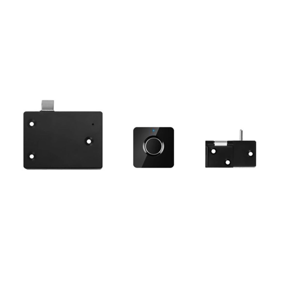 Fingerprint Panel Board Lock Body/Catch USB Rechargeable Cabinet Drawer Door