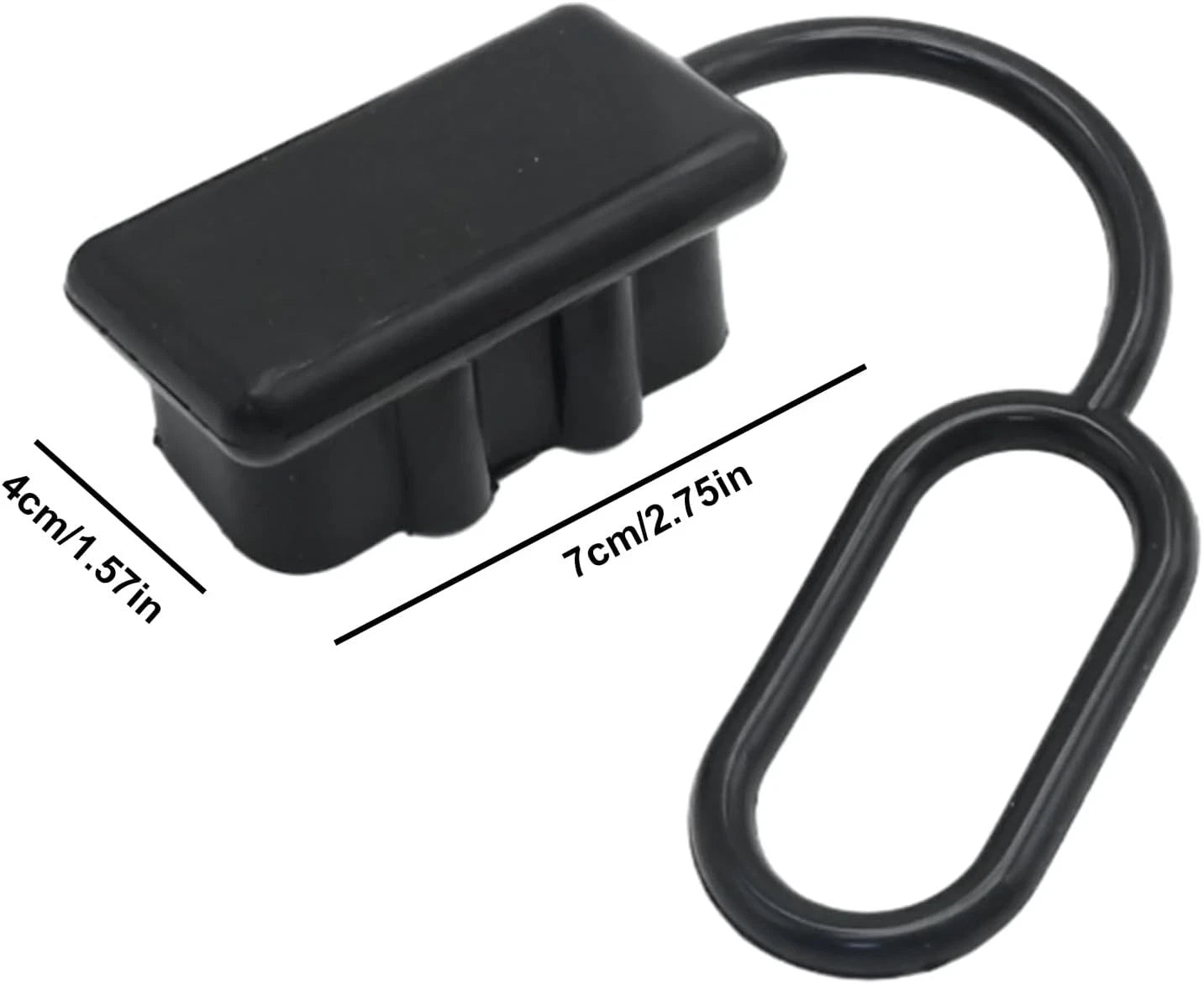 2Pcs 175 Amps Battery Quick Connector Rubber Cover Hard Boot Cap Keep...