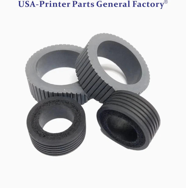 10x Brake Pick Roller Tire For Fujitsu PA03540-0001/0002 Fi-6130 Fi-6140 Fi-6230