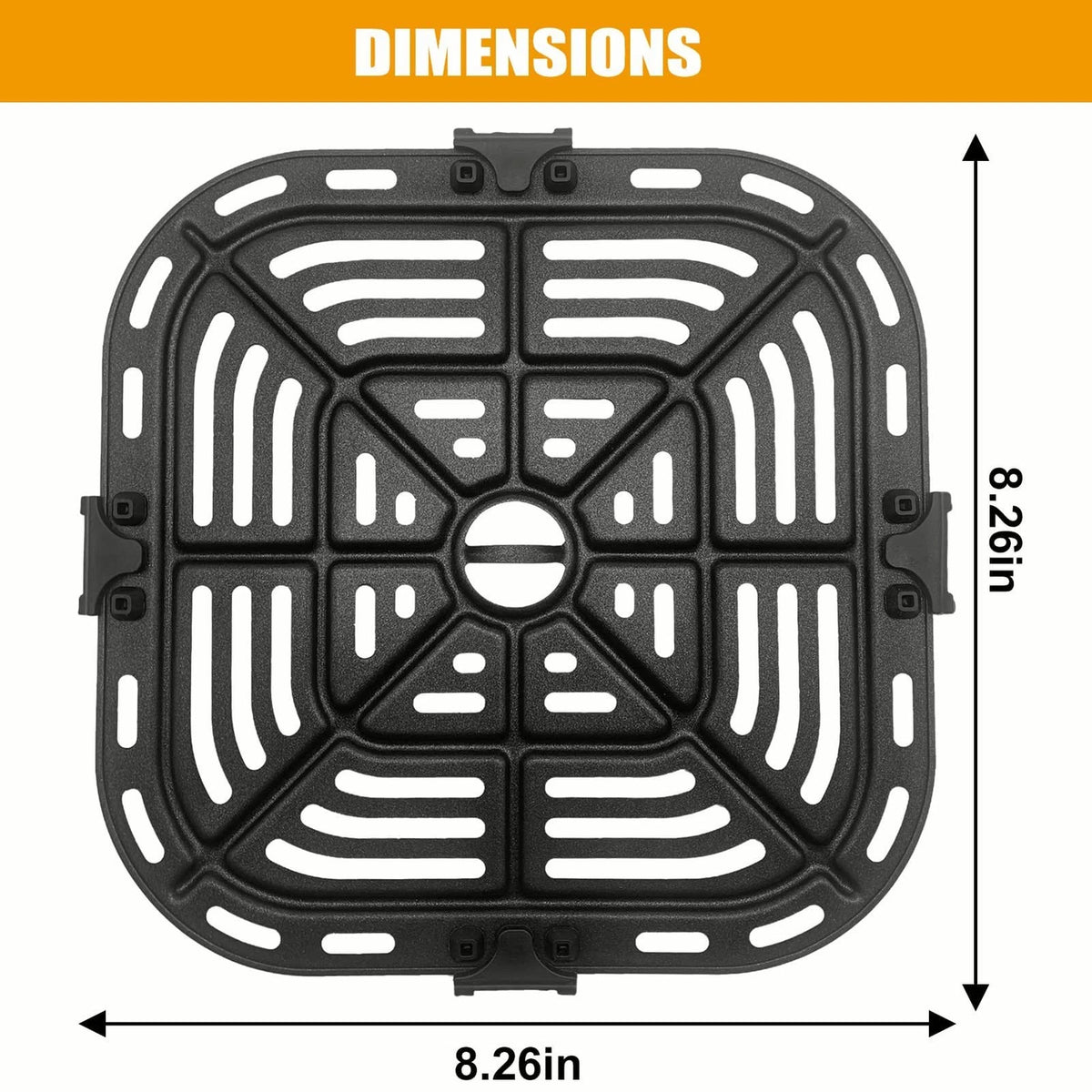 Air Fryer Replacement Grill Pan Fit for COSORI 5 QT, 5QT