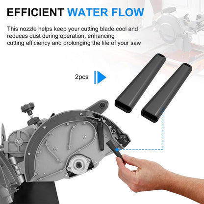 8" Tile Saw Water Nozzle TPR 089038001073 for Ridgid Replacement fits R4040,...