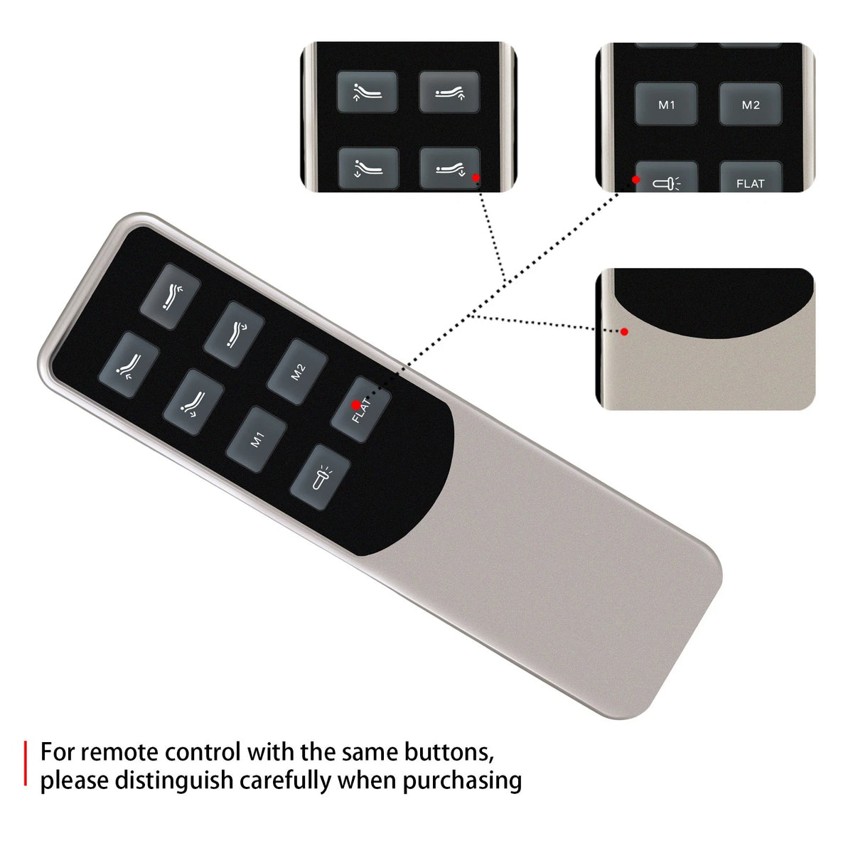 Replacement Remote Control For Mattress Firm 300 Enso Adjustable Bed