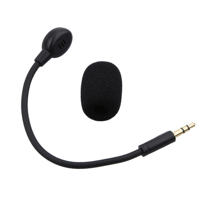 Black Replacement 3.5mm Microphone Mic for Logitech G PRO X Headset Headphone