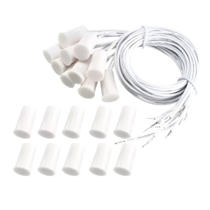 10 x RC-33 NC Wired Door Contact Sensor Alarm Magnet Reed Switch 100V