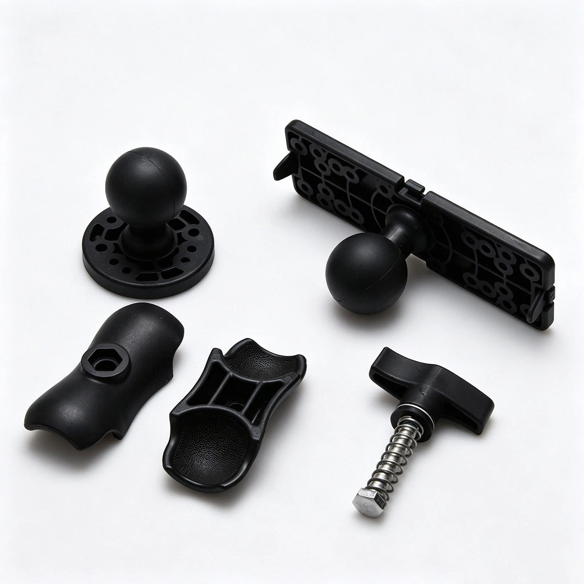Corrosion Resistant Adjustable Fish Finder Mount 360° Fits for Humminbird Boat