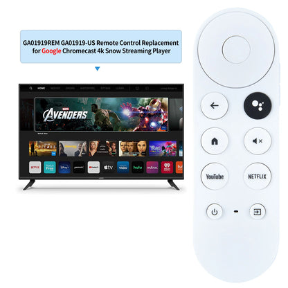 G9N9N For Chromecast 4K With Google TV Voice Bluetooth IR Remote Control