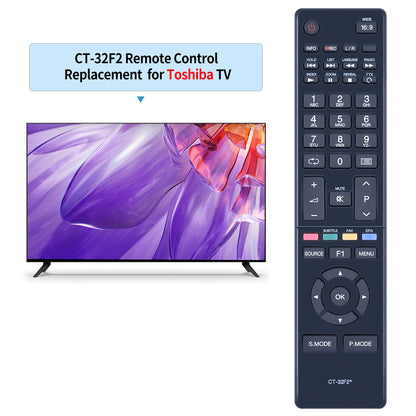 CT-32F2* Remote Control For Toshiba TV 49S2650 55S2640 65S2650