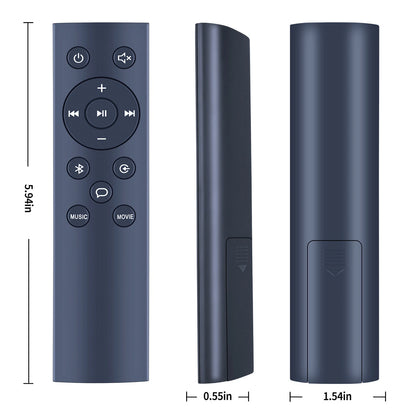 Replacement Remote Control For SoundCore Infini Mini Soundbar A3370