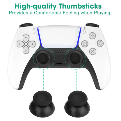 Durable Thumb Grip L+R Buttons Spring Replacement For Sony PS5 V1 Controller