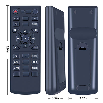 Replacement Remote Control For Philips CD Soundmachine AZ700T AZ700T/37