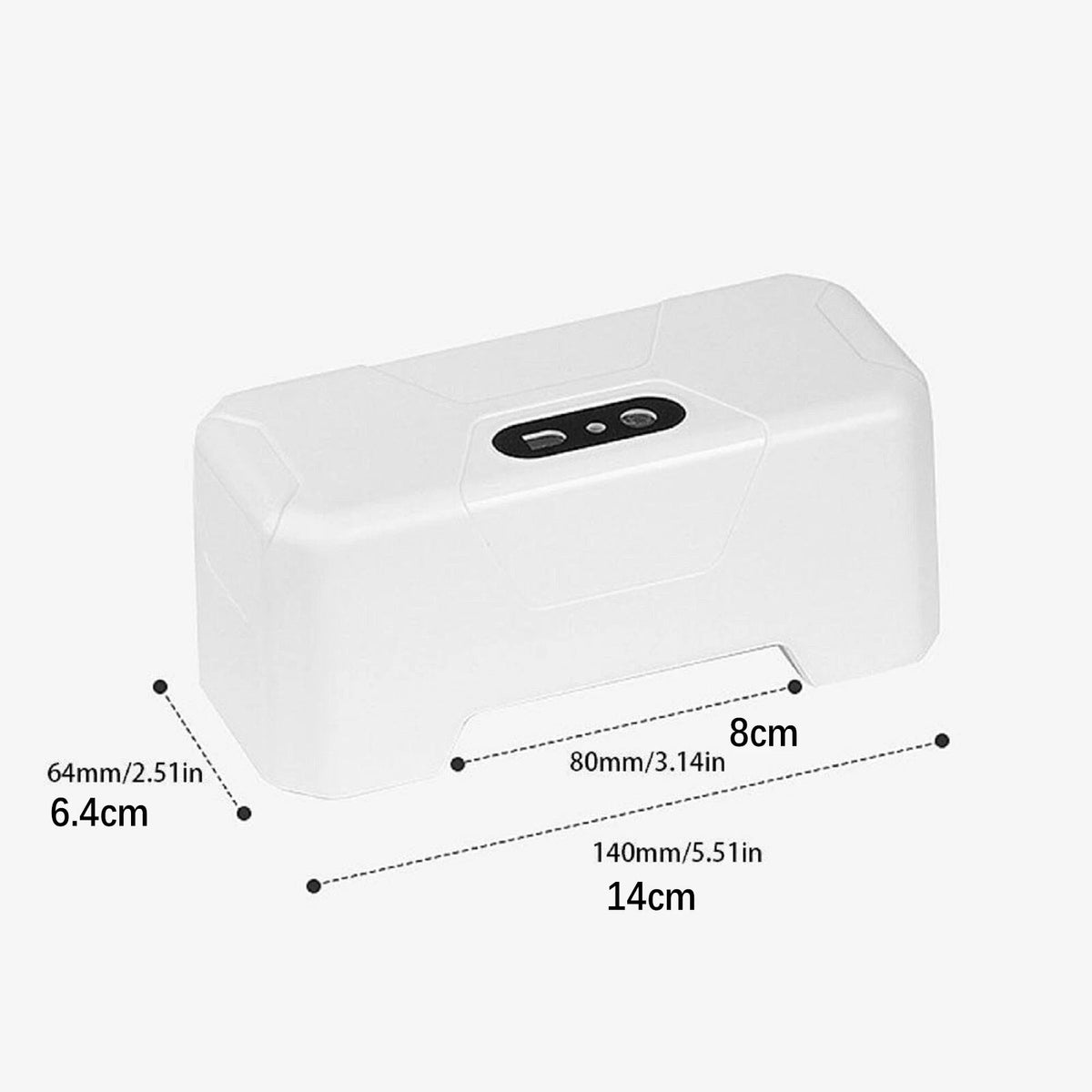 ABS Plastic Automatic Touchless Toilet Flusher Button Home Flushing Sensor