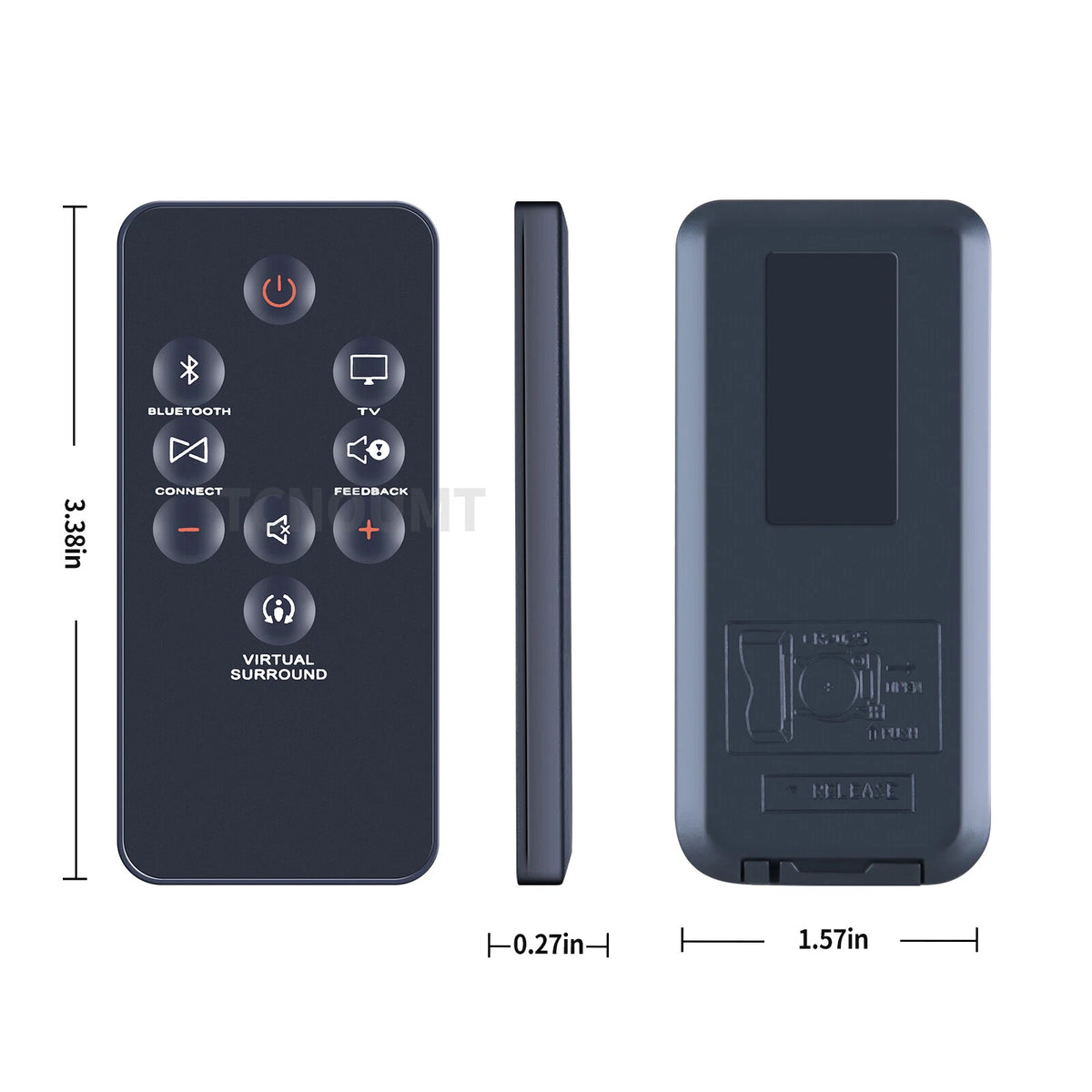 Replacement Remote Control For JBL Sound Bar Boost TV