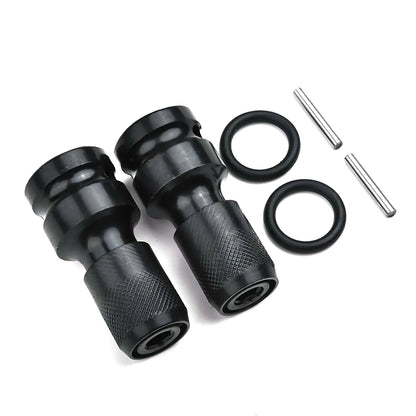2* Hex Ratchet Socket Adapter Drive 1/2" Square To 1/4" Converter Impact Tool