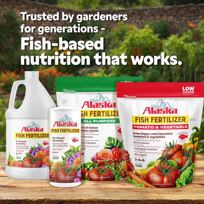 Alaska Fish Fertilizer OMRI Listed 5-1-1, 115 oz 5-1-1