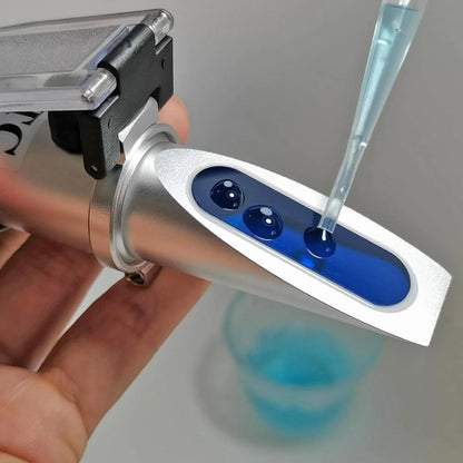 aichose Brix Refractometer with ATC, Dual Scale - Specific Gravity & Brix,...