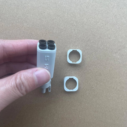 3DTOOLS  AMS Lite Filament Hub with Top Mount Screws Kit, 1.5M White